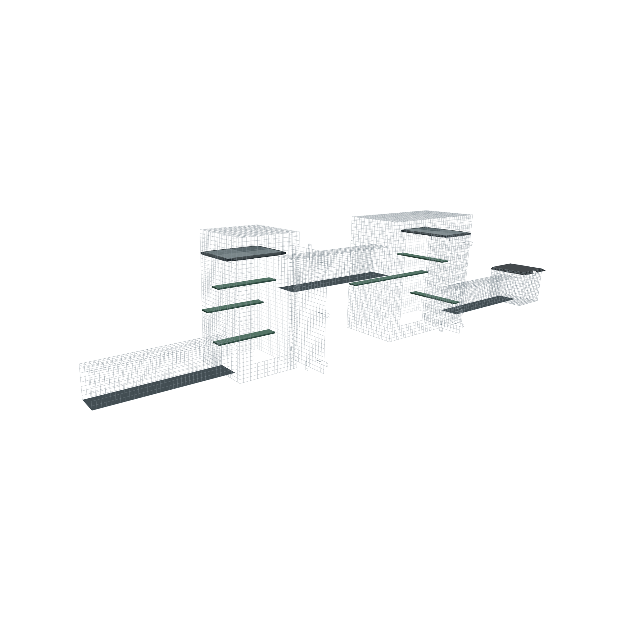 The Resort backyard enclosure kit